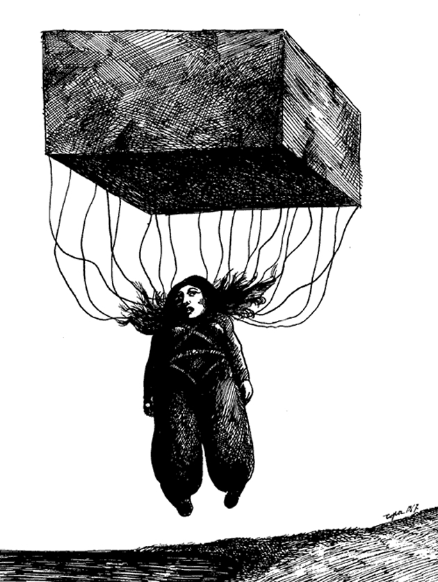 ¿Para que quieres alas en la espalda? Si al final ni sabes volar.