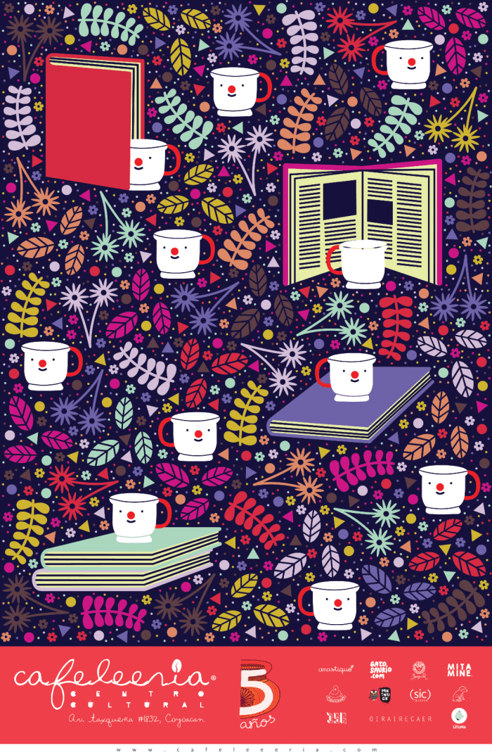 Cafeleería 5to. Aniversario Cafeleería 5to. Aniversario @ Caca de oruga 2013.