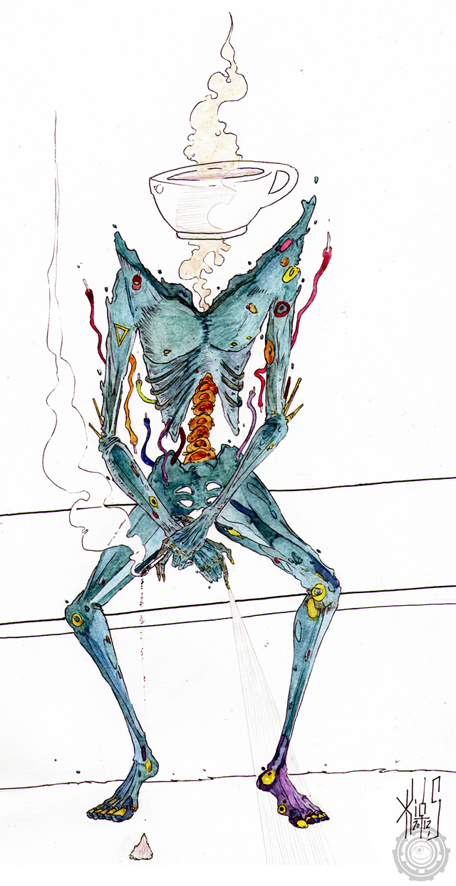 'Coffee & Cigarrettes' por KIOS para Cafeleería.