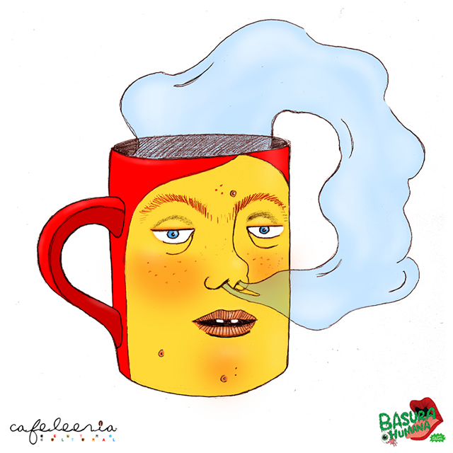 Basura Humana (@oliverse) para #Cafeleería.