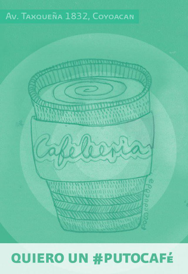 #quierounputocafé por @pocoeducada